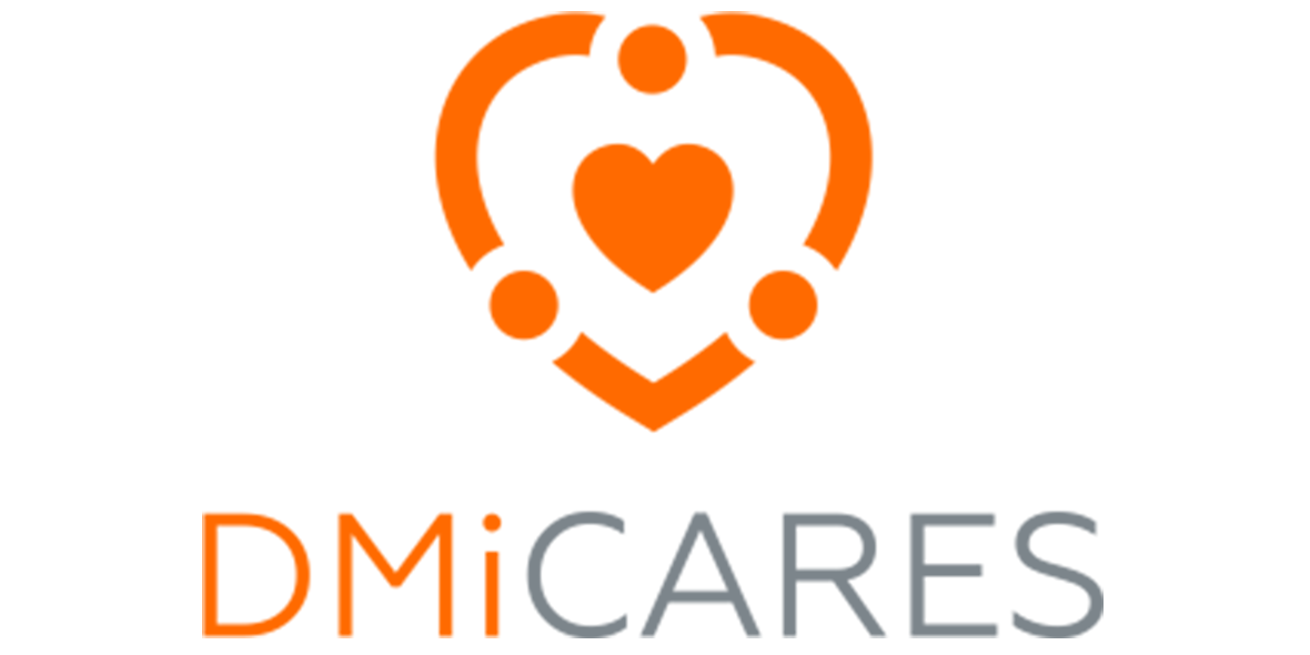 DMi Cares logo