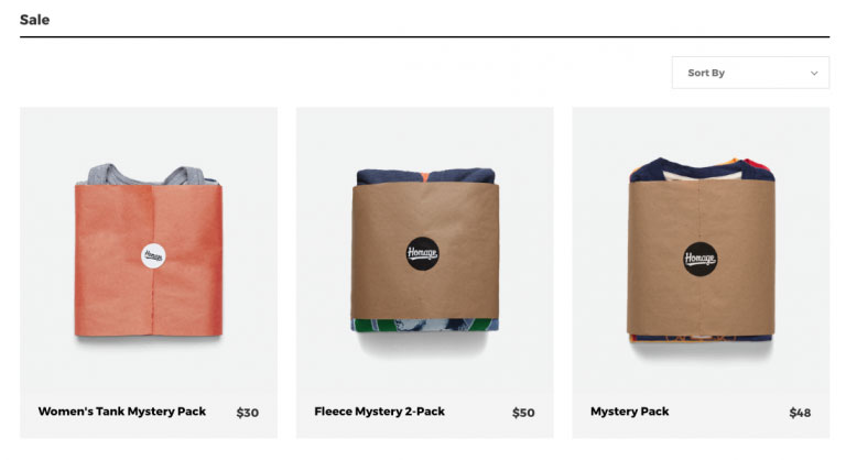 Homage Mystery Pack