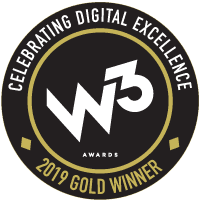 W3 Gold Award emblem