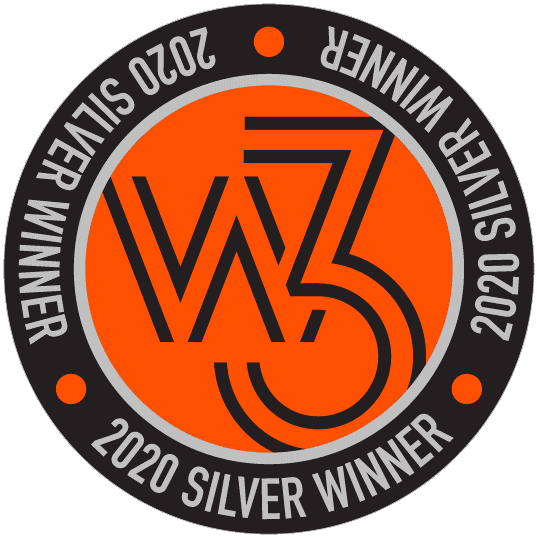 W3 Silver Award Badge