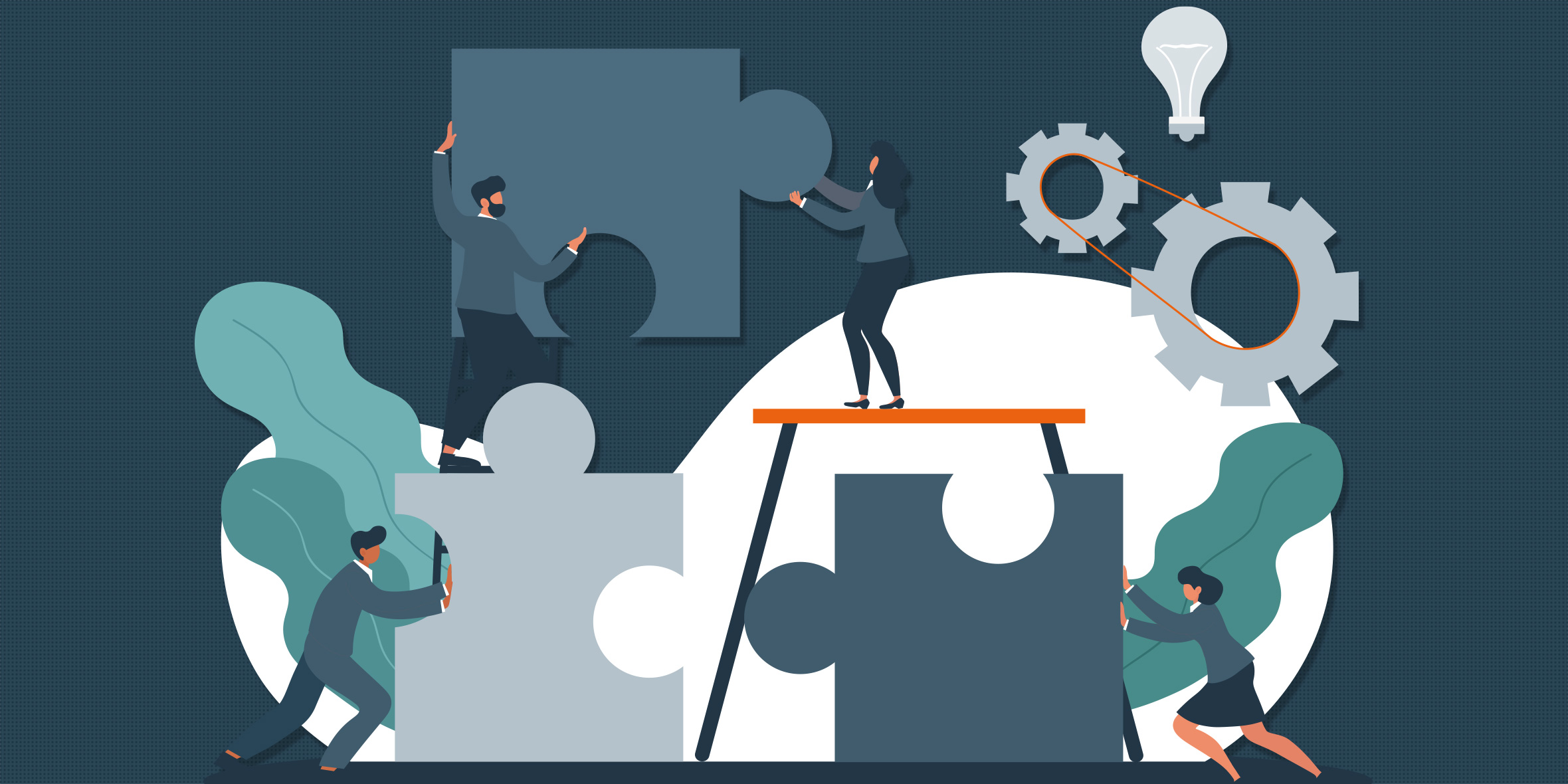 handshaking and high fiving