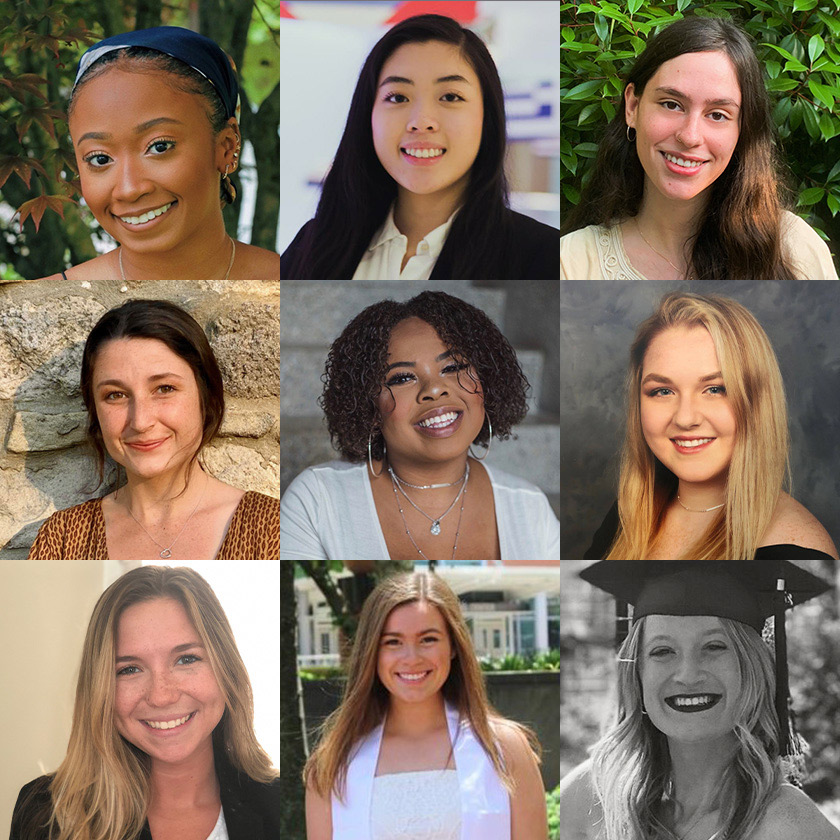 group shot of interns