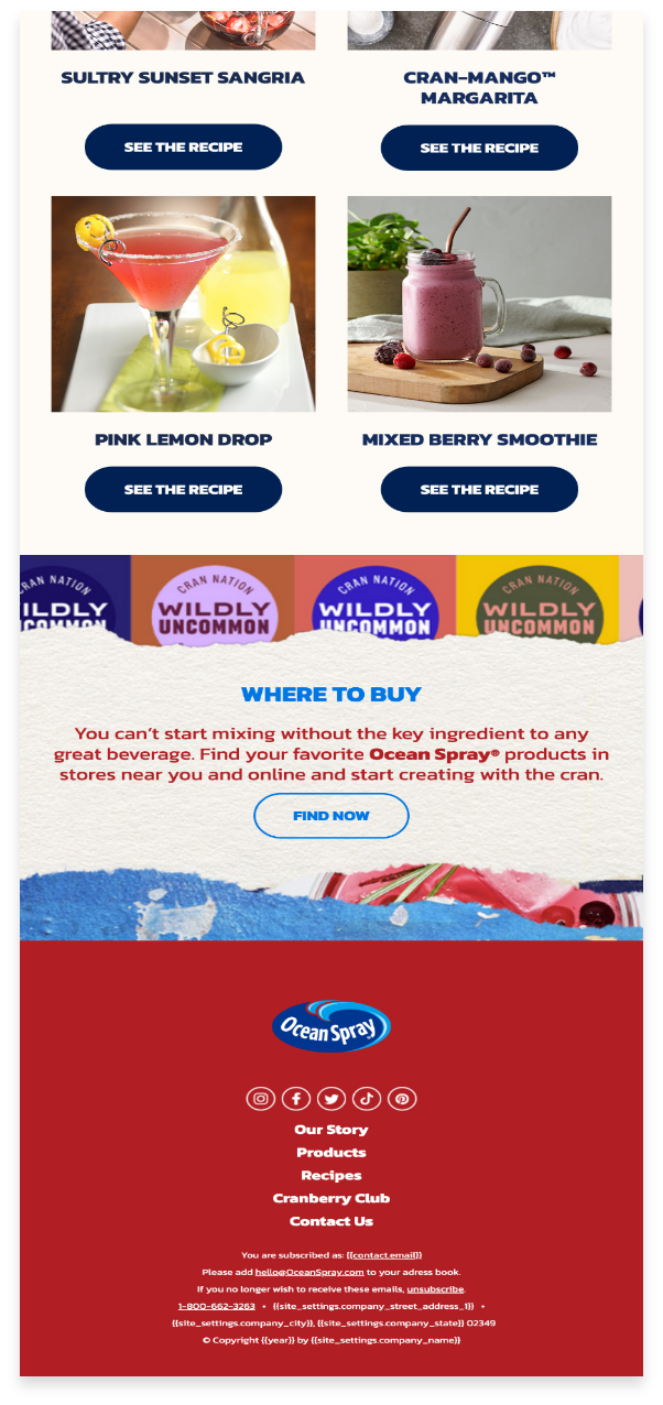avalon flooring home page mobile version, showing virtual shopping options